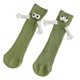 thumbnail image 1 of Calcetines de pareja perfecl Calcetines de tubo medio 3D Verde, 1 of 7