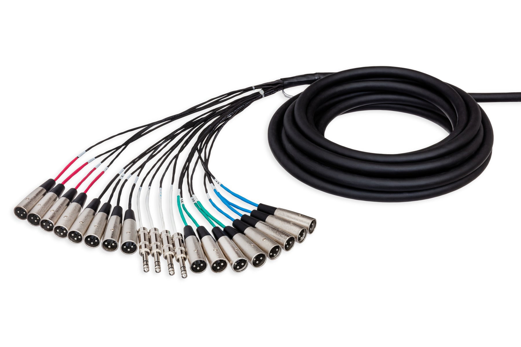 Hosa Technology 25' Stage Box Snake with 16 3-Pin XLR Send and 4 TRS Return Channels