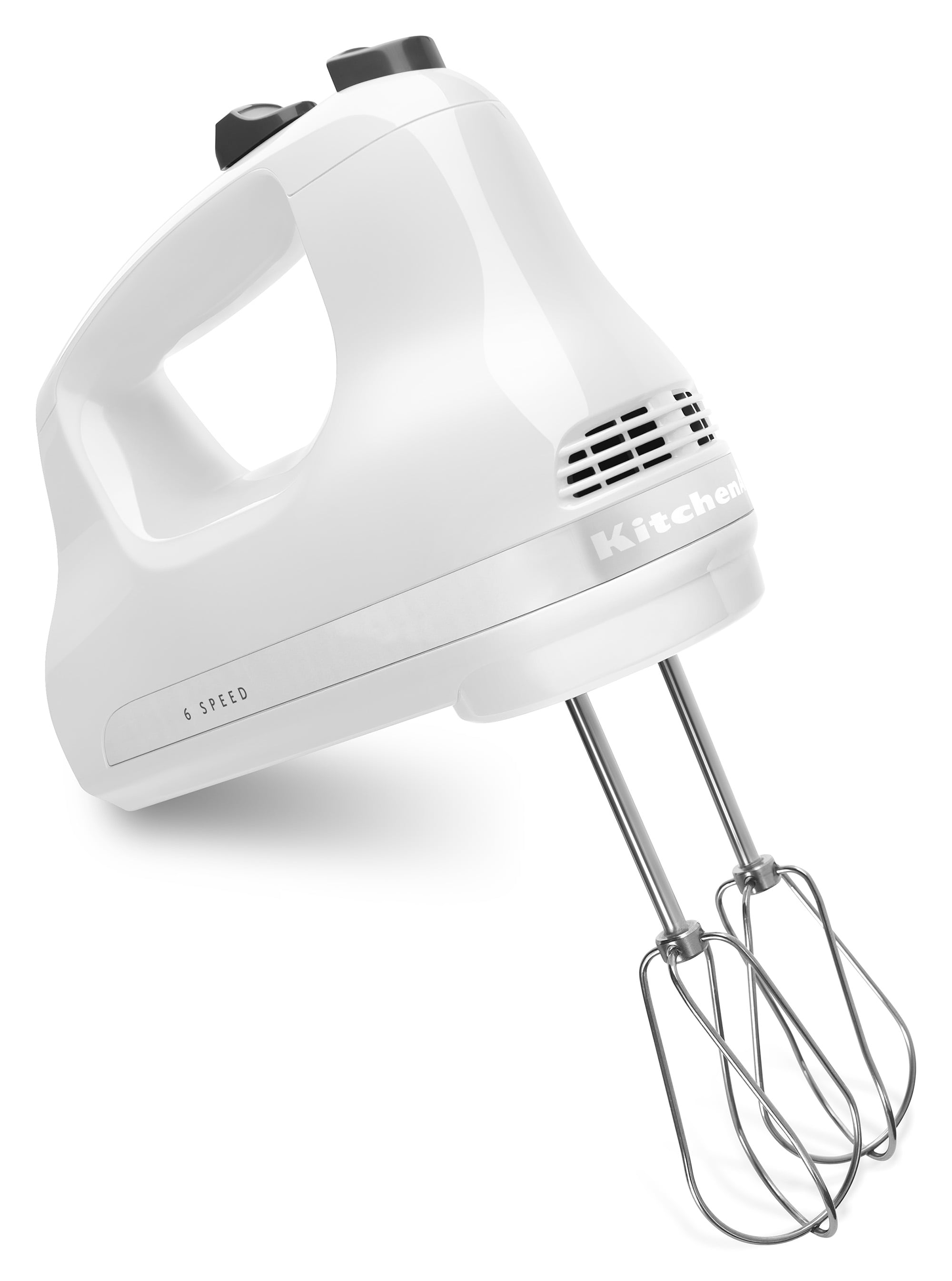 KitchenAid 6 Speed Hand Mixer - White 