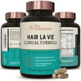 thumbnail image 2 of Hair La Vie Live Conscious Clinical Formula Hair Growth Vitamins for Women and Men w Biotin 5000mcg Collagen and Saw Palmetto Pack of 1, 2 of 4