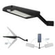 thumbnail image 2 of Monstrate Luz de pared Solar ajustable recargable al aire libre gran angular lámpara patio pasarela carretera noche seguridad iluminación equipo camino Iluminación y accesorios Blanco Monstrate HA072886-01, 2 of 6
