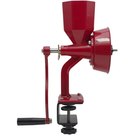 WonderMill Hand Grain Mill, Manual Grain Mill Grinder, Kitchen Junior Deluxe Flour Mill