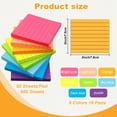 thumbnail image 4 of AGCAN 16 Pack Sticky Note Pads with Lines, 3 x 3 in Notepads with Lines, Self-Stick Lined Sticky Notes for Home, Office, Meeting, Dorm, Energy Boost Collection, 4 of 8