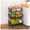 Black With Basket Top, variant on Stackable Metal Wire Fruit Vegetable Basket With Wheels Storage Organizer For Kitchen Pantry Bathroom Produce Holder