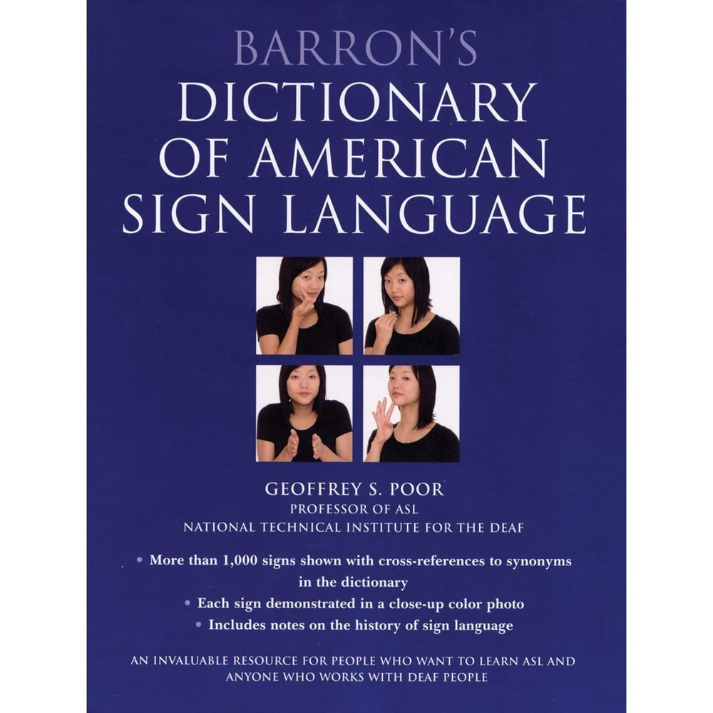 Dictionary of American Sign Language, More than 1,000 signs with
