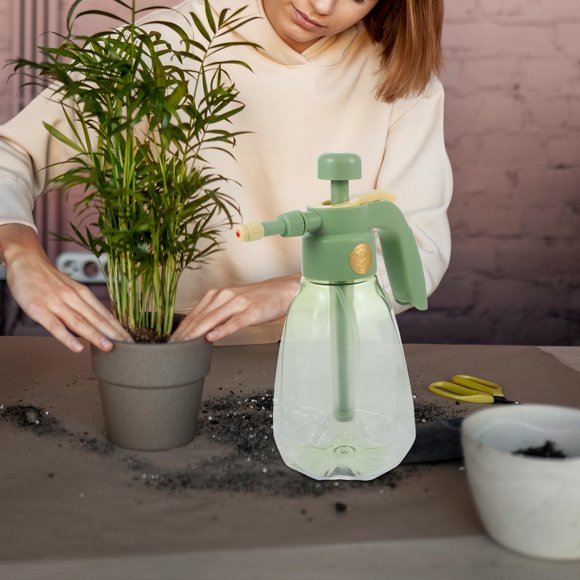 ADDHAT Botella De Para Plantas Con Cuerpo Transparente Y Antiderrame