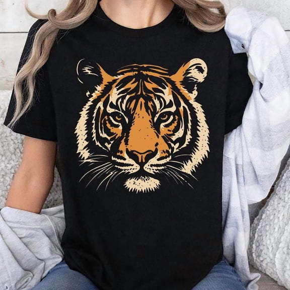 Vintage Tiger Unisex T-Shirt, Sizes S-5XL - Gategoo