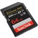 thumbnail image 2 of Tarjeta SD 64GB SanDisk Graba 4K 200MB/s SDSDXXU-064G-GN4IN, 2 of 3