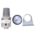thumbnail image 2 of AR2000 Régulateur de Pression d'Air de Précision avec Manomètre - Filtre Style SMC & Valve Réglable (Plage 0.05-0.85MPa), 2 of 7