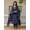 Blue, variant on Anouk Women Printed Regular Mirror Work Pure Cotton Kurta with Palazzos & With Dupatta - Indian Ethnic Traditional Wear Kurta Set