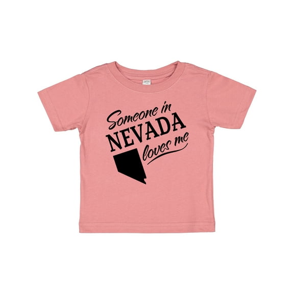 Inktastic Someone in Nevada Loves Me Boys or Girls Baby T-Shirt