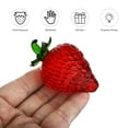 thumbnail image 6 of Artificial Fruit Figurine Decorative Paperweight Miniature Glass Fruit Statue for Home Office Desk Shelves Decoration, 6 of 9