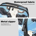 thumbnail image 4 of Cattle Hard Drive Bag Travel Organizer Phone Charger Organizer Small Electronics Travel Organizer Waterproof Oxford Fabric 5.9x9.44x3.14 in, 4 of 6