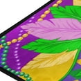 thumbnail image 2 of Coolnut Mardi Gras Kitchen Rug, 39"x20" Anti Fatigue Non-Slip Bath Rug, Entryways Runner Comfort Mat for Kitchen Washroom Bedroom, 2 of 7