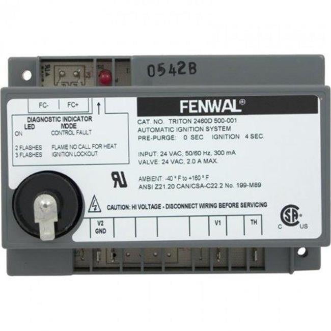 FENWAL 2460D 500-001 Automatic Ignition System Control Module 