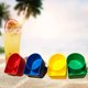 thumbnail image 4 of Soporte Playa Con Bolsillo 2pcs Accesorio Multifuncional () Amarillo, 4 of 9