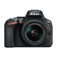 thumbnail image 2 of Nikon D5600 - Digital camera - SLR - 24.2 MP - APS-C - 1080p / 60 fps - 3.1x optical zoom AF-P DX 18-55mm VR lens - Wi-Fi, NFC, Bluetooth - black, 2 of 11