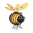 thumbnail image 2 of Brixlen Yellow Solar Wrought Iron Bee Hanging Light, Waterproof LED Garden Ornament Lamp, Solar Powered Hanging Decor for Yard Patio Porch Tree Outdoor Decorations, 2 of 4
