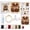 Reindeer B, variant on QISIWOLE DIY Christmas Snowman Punch Needle Kit for Adults &Beginner, 7.8x7.8in DIY Fabric Poke Art Kit, Punch Needle Kits with All Supplies for Women Mom, Home Party Decor, Gift for Crafts Lovers