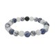 thumbnail image 2 of Calmante Pulseras para Mujeres Hombres Ansiedad Regalo para Adultos Pulsera de Piedra Natural Handamde Howlite Aguamarina Cristal Pulsera Salud Mental, 2 of 7