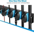 thumbnail image 3 of Wall Mounted Fishing Rod Rack 9 Rod Vertical Rod Holder Garage Fishing Poles Holder for Wall Garage Boats Enduring, 3 of 8