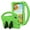 Green, variant on Dteck for Onn 7" Core Android 16 Tablet (2026 Model) Kids Case, Shockproof Rugged Protective Cover with Kicsktand,Blue