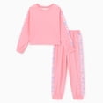 thumbnail image 6 of PatPat Girls Clothes 2 Piece Outfit Set Long Sleeve Top Pants Floral Side Print Pink 10-11Y, 6 of 11