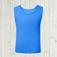 thumbnail image 2 of snilers Girls Tank Tops Crew Neck Sleeveless Shirt Athletic Gym Workout Tees Solid Color Summer Vests Blouses for 5-16 Years Girls Boys Unisex, 2 of 3