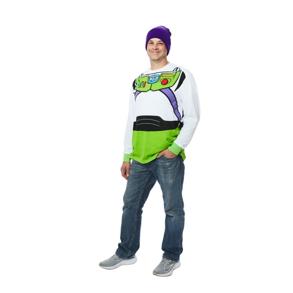 Toy Story Buzz Lightyear Mens Hoodie Costume