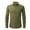 Army Green, variant on Umfun Christmas Gifts Shirts for Mens Casual Fashion Turn down Collar Button Long Sleeve Business Shirt Blouse White XL