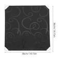 thumbnail image 2 of LULULION 3Pcs Black Cat Litter Box Enclosure Splash Guards Durable Plastic Protector, 2 of 6