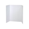thumbnail image 1 of Pacon® Panneaux de Présentation Tri-Pli à Paroi Simple 80 % Recyclés, 48 Pouces x 36 Pouces, Blanc, Carton de 24, 1 of 4