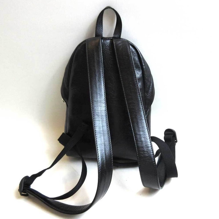 Pre-Owned Balenciaga bag B logo backpack black rucksack  display picture 1