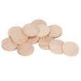 thumbnail image 4 of Découpe en Bois Non Finie 50 Pcs Pièces Rondes en Bois Cercles en Bois Ronds Durabilité Éprouvée, 4 of 8