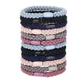 thumbnail image 2 of TUWAFE 2026 New 12 Pieces Hair Ties Braided Hair Bands Elastic Hair Ties Snap Hair Ties Yellow Accessories Teen Girl Stocking Stuffers Flexi Rods Pellizcos De Pelo Para Mujeres Messy Bun Scrunchie, 2 of 7
