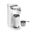 thumbnail image 1 of Hamilton Beach Cafetera Monodosis The Scoop, No Necesita Monodosis Ni Filtros de Café, Blanca, 47621, 1 of 5