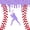 B Purple Red White, variant on Homewish Baseball Sport Zipper Twin Comforter Sets with Fitted Sheet and 2 Pillowcases,Blue Ice Cream Drip Zipper Bedding Set For Boys Kids,Reversible,4 Pieces