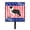 Black, variant on Carolines Treasures BB3322SH4 USA Patriotic Red Border Collie Leash or Key Holder