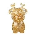 thumbnail image 2 of Anhility Christmas Colorful Bear Figurine, Bear Animals Statue Sculpture for Home Office Garden Decoration Cute Room Office Decor Gifts, 2.75x1.77x0.78in, 2 of 6
