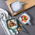 thumbnail image 4 of Scandinavian Creative Baking Dish Ceramic Baking Baked Rice Plate Household Vegetable Plate Breakfast Salad Plate With Handle, 4 of 4