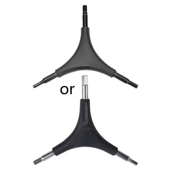 4/5/6mm 3-Way Hex Wrench Bicycle Spanner Repair Tool Trigeminal Allen Socket for Key Cycling Mountain Bike Necessarity