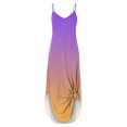 thumbnail image 4 of Elegante mujer Casual con cuello en V vestidos estampados verano sin mangas vestido de jersey OAVQHLG3B Store  lin121212, 4 of 5