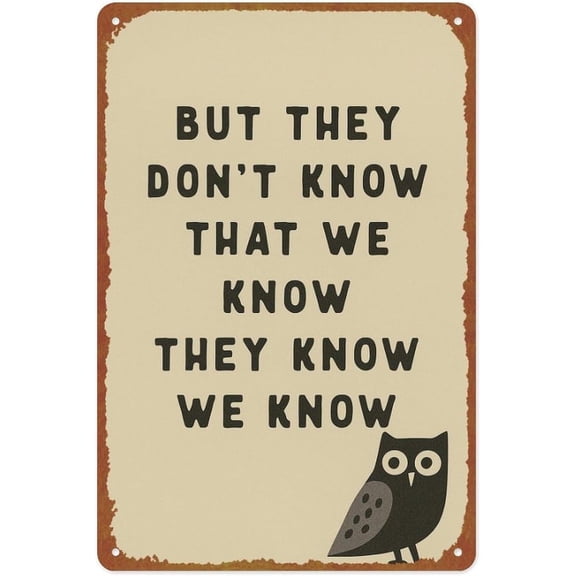 Friends Quote Metal Wall Sign Vintage Poster 8 x 12 Inches for Cafe Bar Restaurant Decor