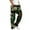 Camouflage Green, variant on gakvbuo Cargo Pants for Men Drawstring Casual Outdoor Hiking Pants Joggers Athletic Trousers Classic Loose Work Wear Pants Straight Workout Sweatpants with Pockets