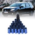 thumbnail image 3 of Écrous de Roue de Voiture 20 Pcs M12x1.25 Écrous de Roue en Métal Universels Accessoires de Voiture de Remplacement pour, 3 of 8
