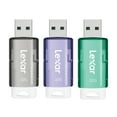 thumbnail image 3 of Lexar LJDS060032G-B3NNU JumpDrive S60 USB 2.0 Flash Drives (32 GB, 3 Pack, Black, Teal, and Purple), 3 of 7