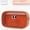 Orange, variant on Makeup Bag Travel,Toiletry Bag Puffy Padded Make Up Bags For Women Makeup Organizer Case,Wide Open Pouch Purse Travel Essentials Toiletries Accessories Brushes Cute Big Eyes Mesh Wash