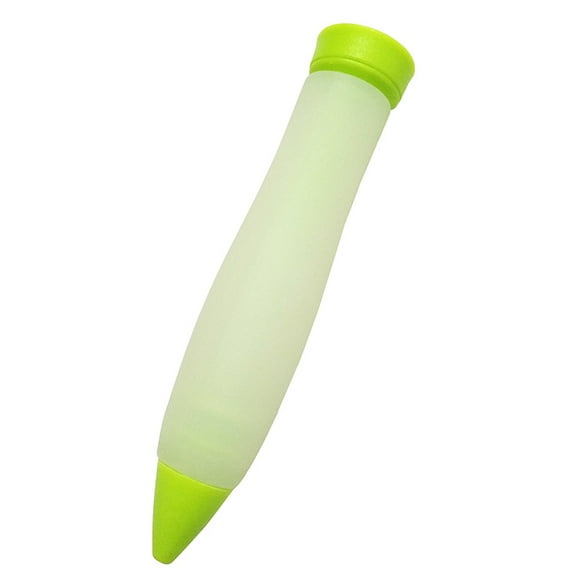 Vente Chaude Fournitures Scolaires Collège Moule Crème Tasse Glaçage Tuyauterie Silicone Buse Décorateur de Desserts Stylo à Gâteau Gâteau Bricolage Stylo Gribouillage Stylo à Lait Graisse