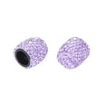 thumbnail image 4 of Unique Bargains 4PCS Purple Valve Stem Caps Faux Car Tire Valve Caps Chrome Dustproof, 4 of 5