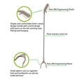thumbnail image 3 of Garbage Picker Extender Handheld Collapsible Trash Picking Garden Courtyard Rubbish Telescopic Tool Stainless Steel Telescopic Clamper Pickup Grabber for Outdoor, 3 of 6